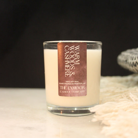 Warm Woods & Cashmere Soy Wax Candle