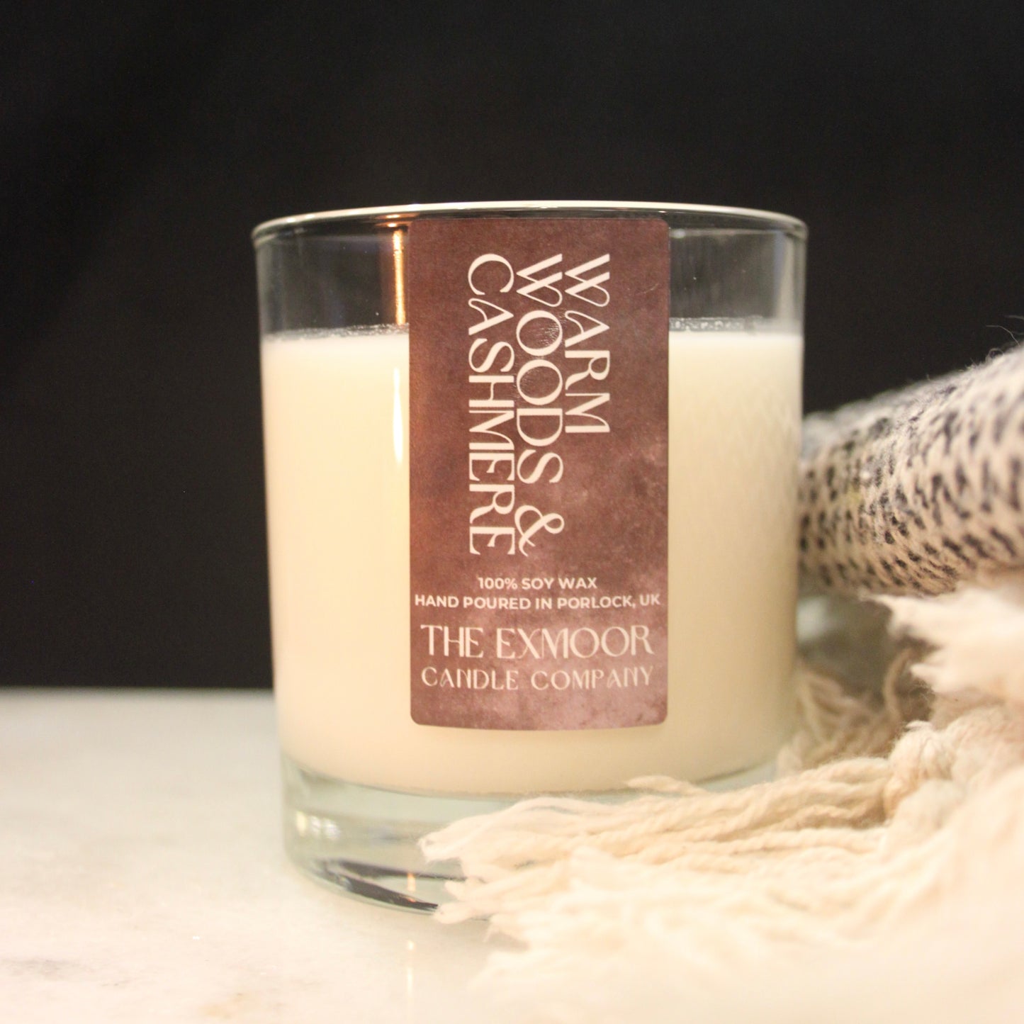 Warm Woods & Cashmere Soy Wax Candle