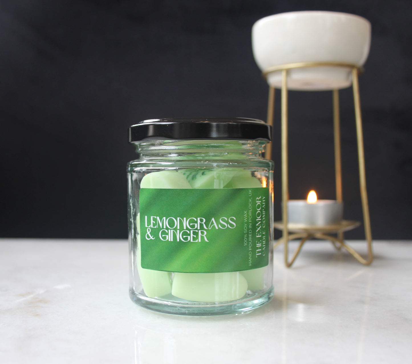 Lemongrass & Ginger Wax Melt Jar (80g)