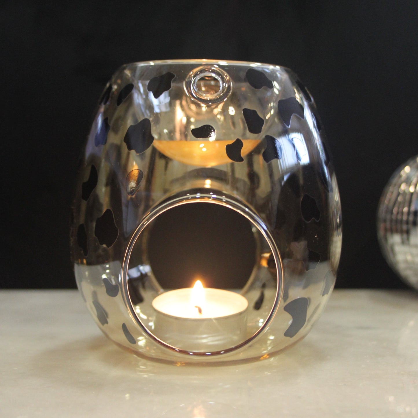 Glass Wax Burner - Cheetah