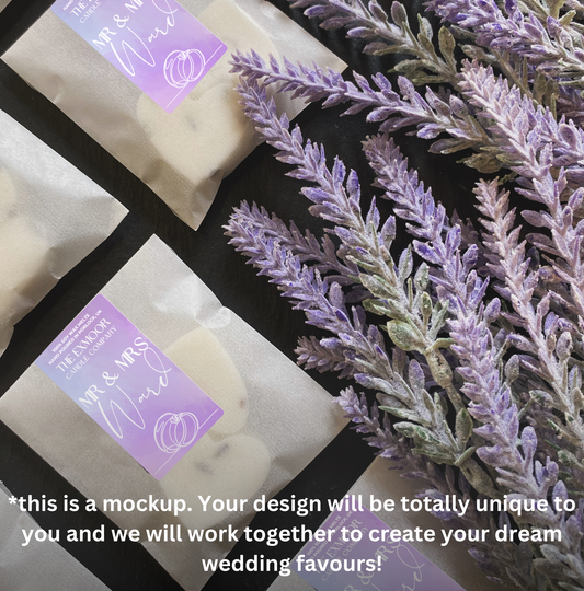 Wax Melt Wedding Favours